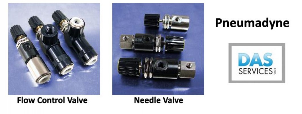 Pneumadyne Tech Tip: The Difference Between a Flow Control and a Needle Valve is Explained