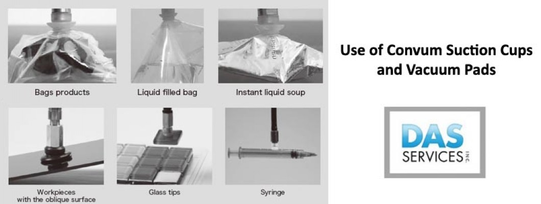 Uses of Convum Suction Cups and Convum Vacuum Pads