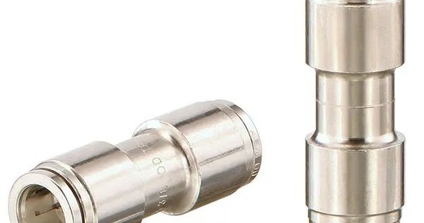 Polyconn Union Tube Nickel Plated Brass Push-In | DAS Services, Inc.